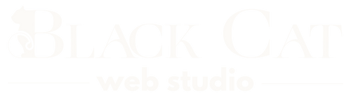 black cat web studio logo
