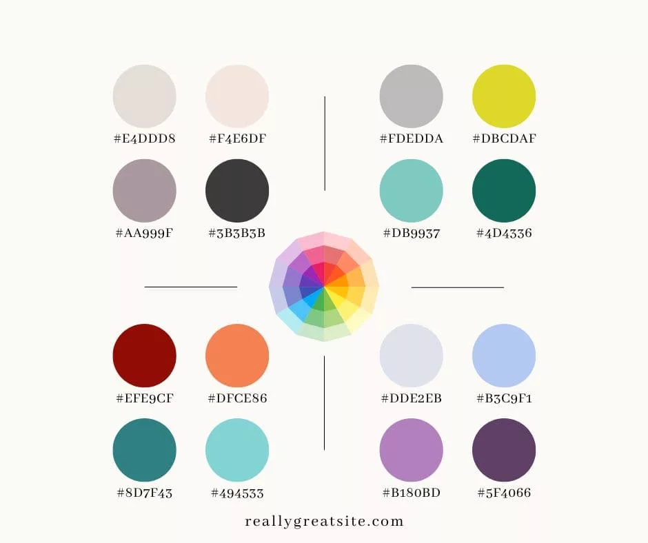 examples of color palettes